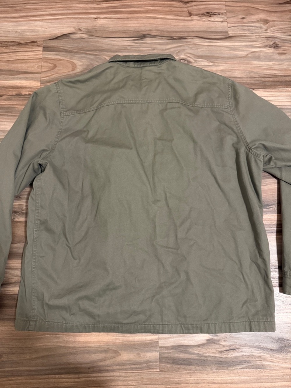 Oakley Men’s Sz. XXL Field Jacket Olive Plaid Flannel Lined Canvas Utility - Picture 7 of 7